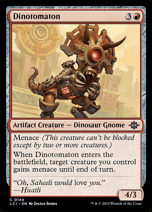 Dinotomaton - FOIL