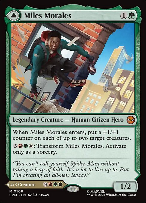 Miles Morales // Ultimate Spider-Man - FOIL