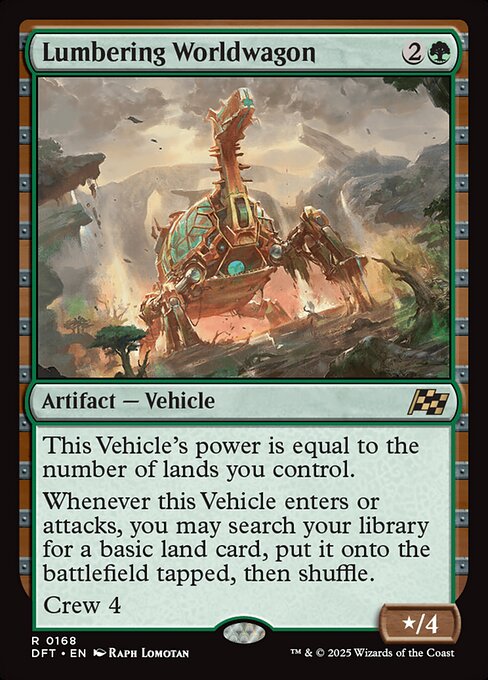 Lumbering Worldwagon - FOIL