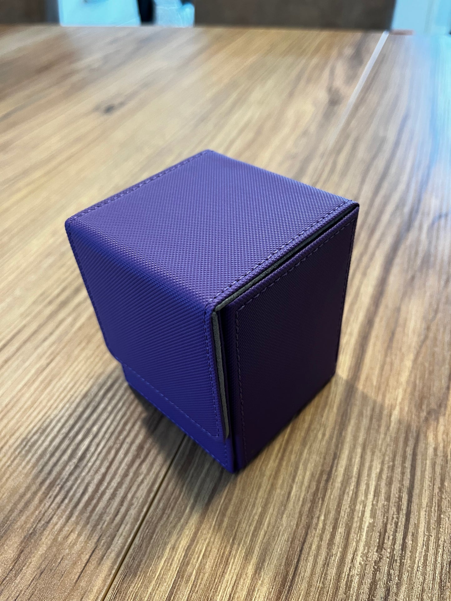 Standard Faux Leather Deckbox (Purple)