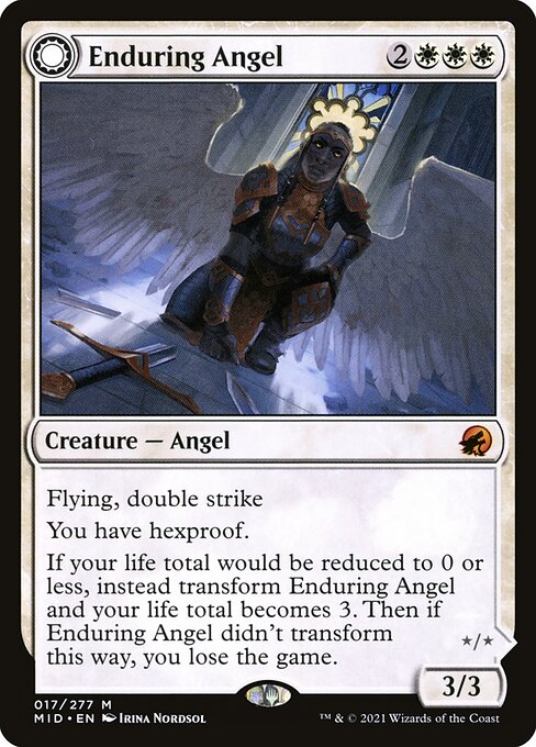 Enduring Angel // Angelic Enforcer - FOIL