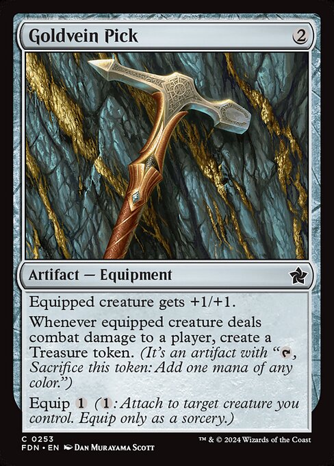 Goldvein Pick - FOIL