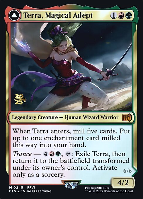 Terra, Magical Adept // Esper Terra - FOIL