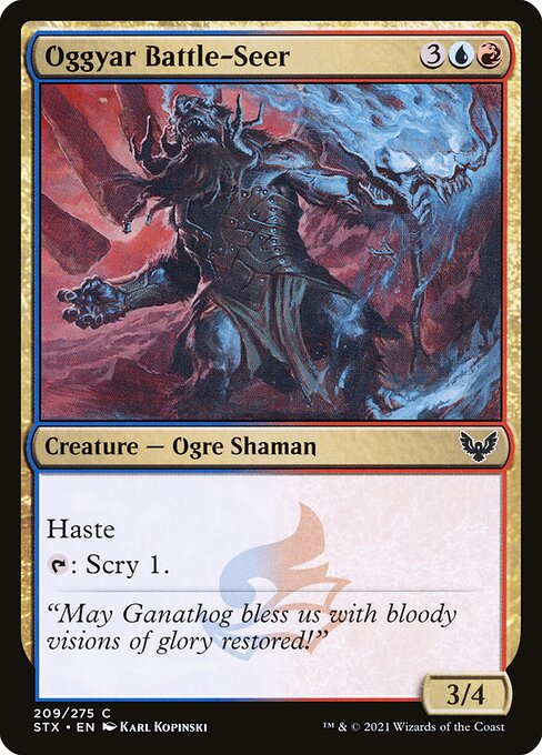Oggyar Battle-Seer - FOIL