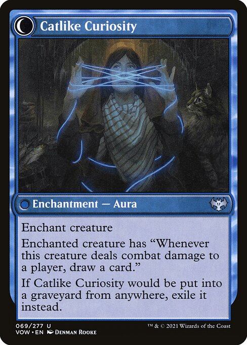 Mischievous Catgeist // Catlike Curiosity - FOIL