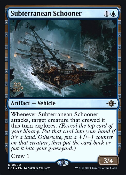 Subterranean Schooner - FOIL
