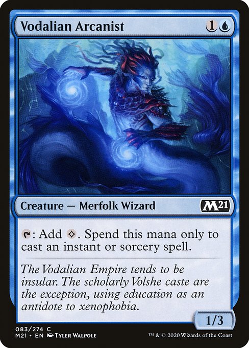 Vodalian Arcanist - FOIL