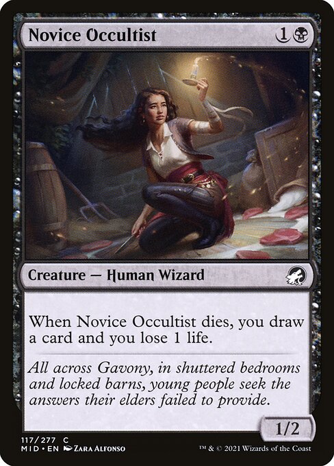 Novice Occultist - FOIL