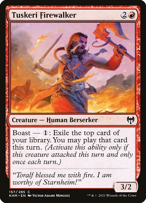 Tuskeri Firewalker - FOIL