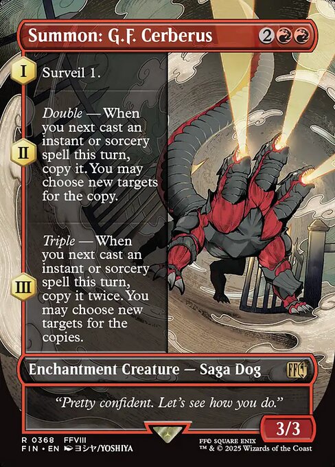 Summon: G.F. Cerberus - FOIL
