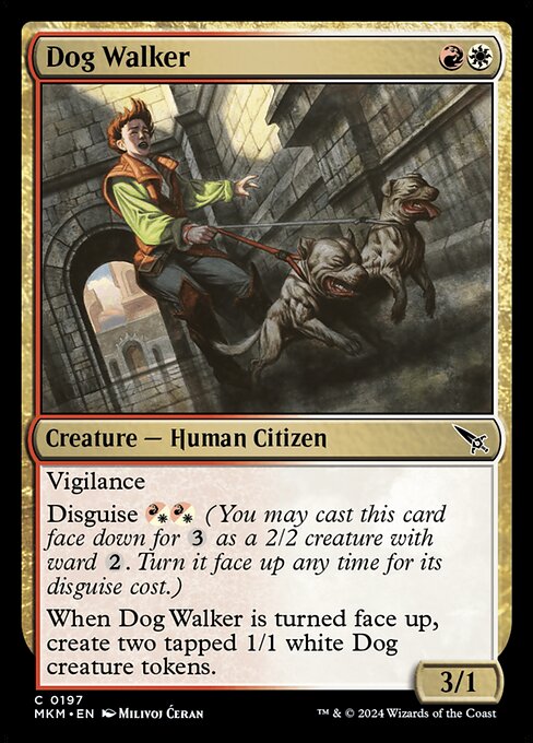 Dog Walker - FOIL