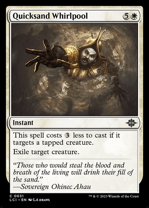 Quicksand Whirlpool - FOIL