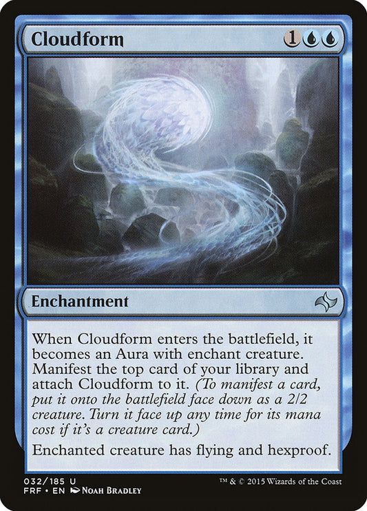This Is An Image Of The Magic The Gathering Card Cloudform From The Set Commander 2018 - Designed By Artist Noah Bradley
