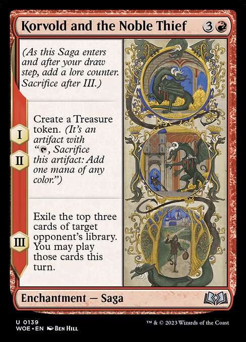 Korvold and the Noble Thief - FOIL