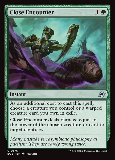 Close Encounter - FOIL