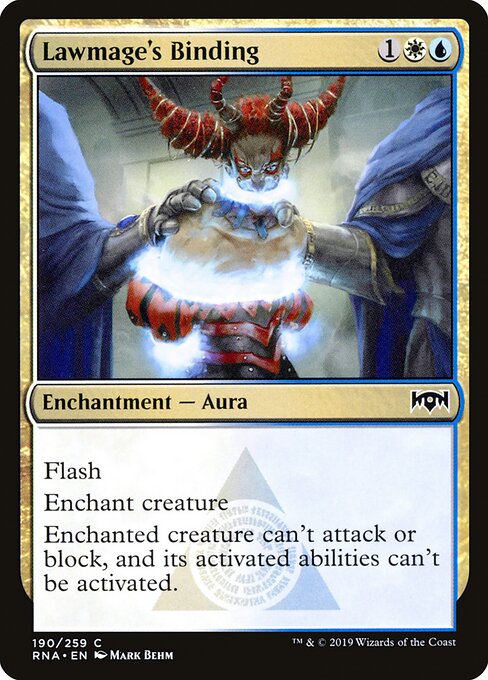 Lawmage's Binding - FOIL