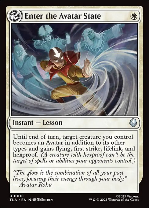 Enter the Avatar State - FOIL