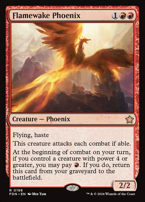 Flamewake Phoenix - FOIL