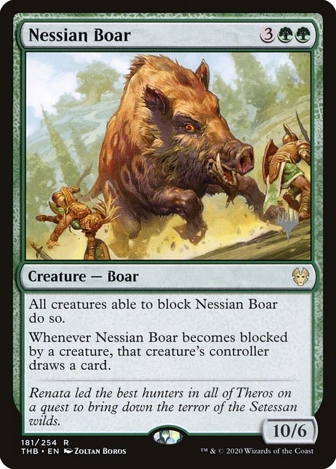 Nessian Boar - FOIL