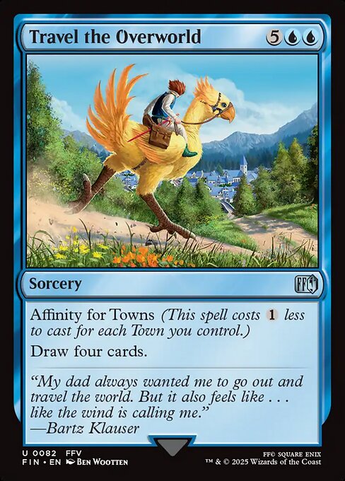 Travel the Overworld - FOIL