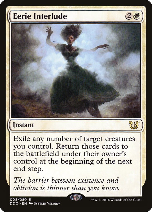 This Is An Image Of The Magic The Gathering Card Eerie Interlude From The Set Kaldheim Commander - Designed By Artist Svetlin Velinov