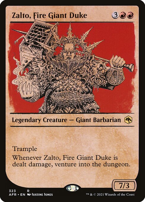Zalto, Fire Giant Duke - FOIL