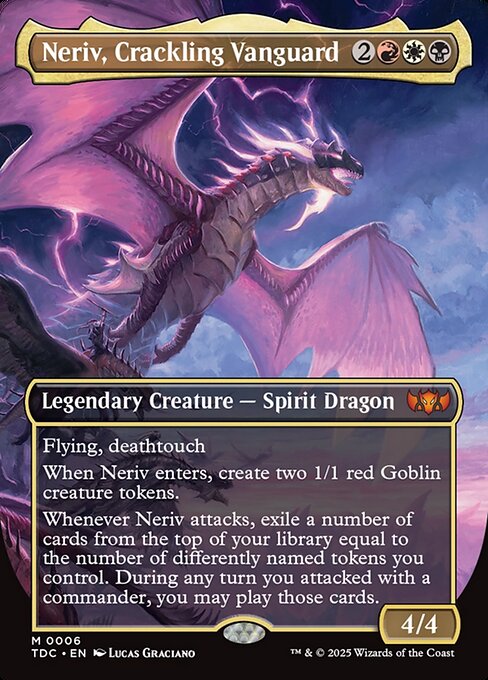 Neriv, Crackling Vanguard - FOIL