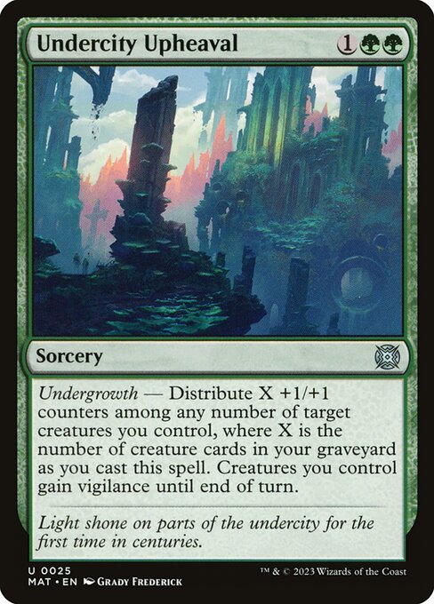 Undercity Upheaval - FOIL