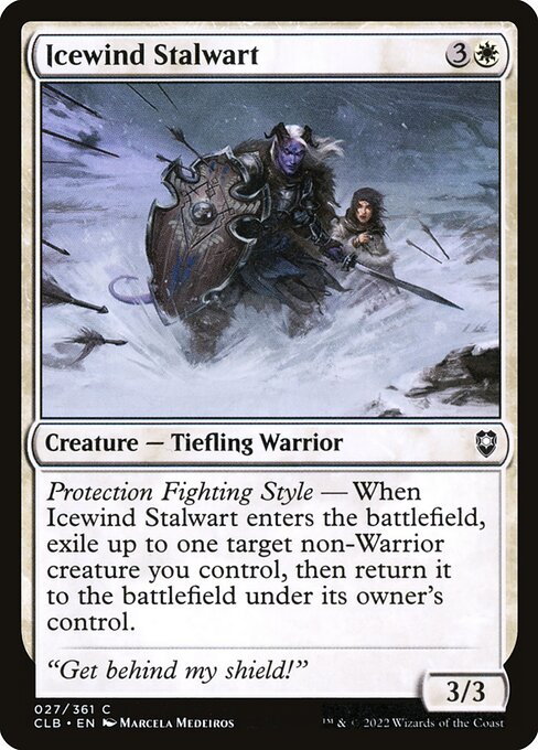 Icewind Stalwart - FOIL