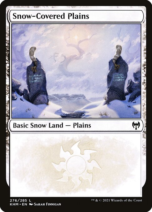 Snow-Covered Plains - FOIL