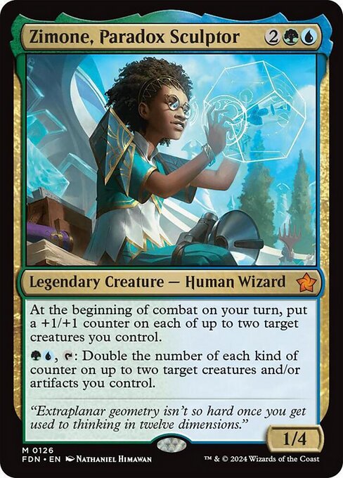 Zimone, Paradox Sculptor - FOIL