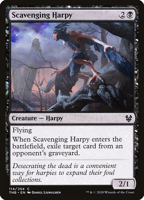 Scavenging Harpy - FOIL