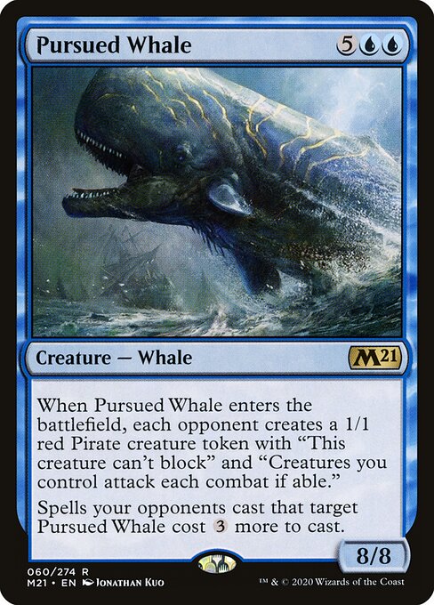 Pursued Whale - FOIL