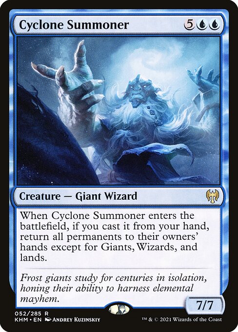 Cyclone Summoner - FOIL
