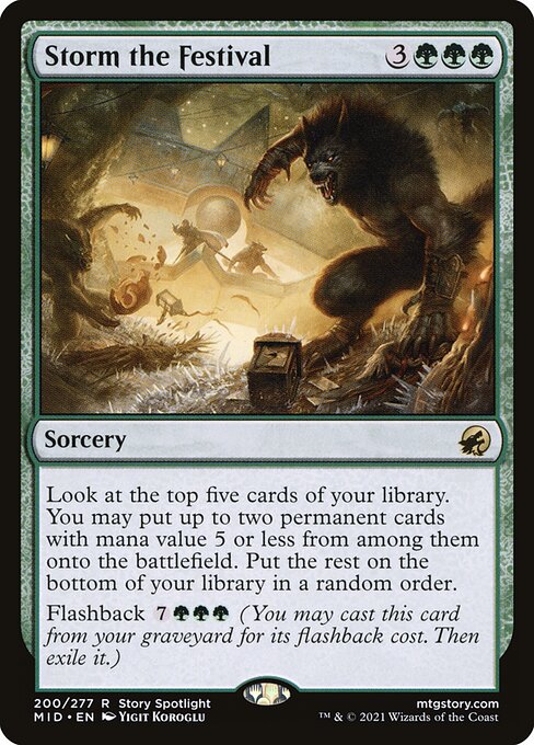 Storm the Festival - FOIL