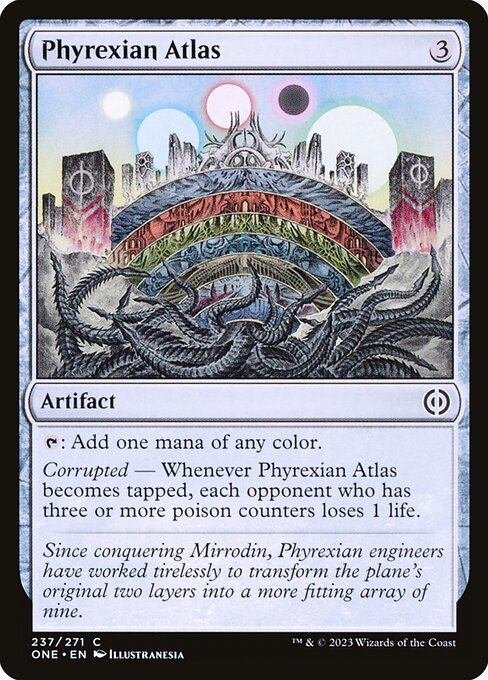 Phyrexian Atlas - FOIL
