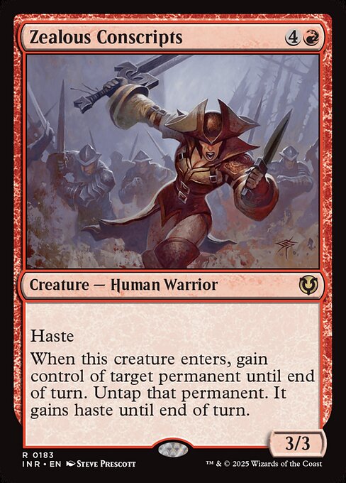 Zealous Conscripts - FOIL