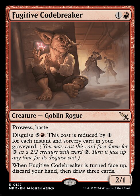 Fugitive Codebreaker - FOIL