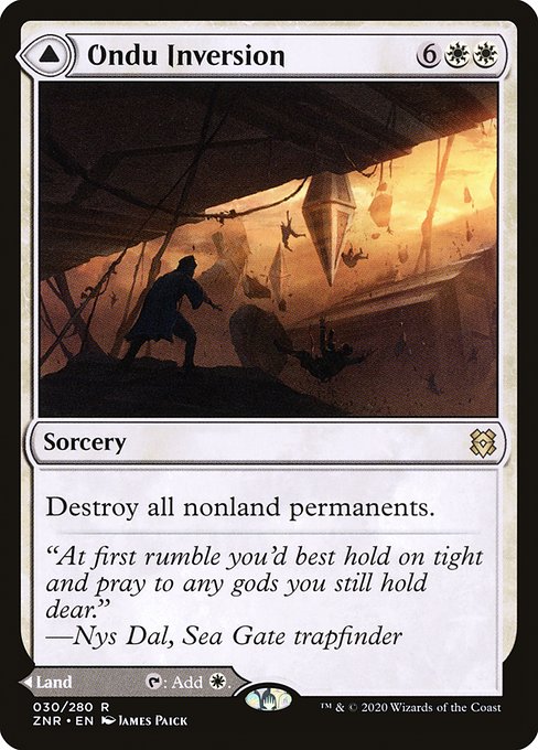 Ondu Inversion // Ondu Skyruins - FOIL