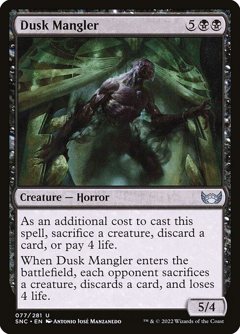 Dusk Mangler - FOIL