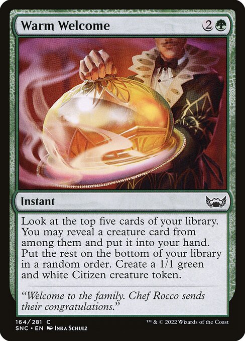 Warm Welcome - FOIL