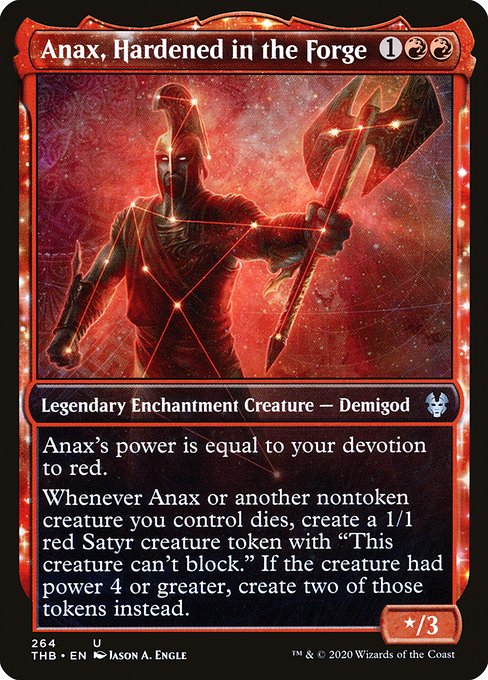 Anax, Hardened in the Forge - FOIL