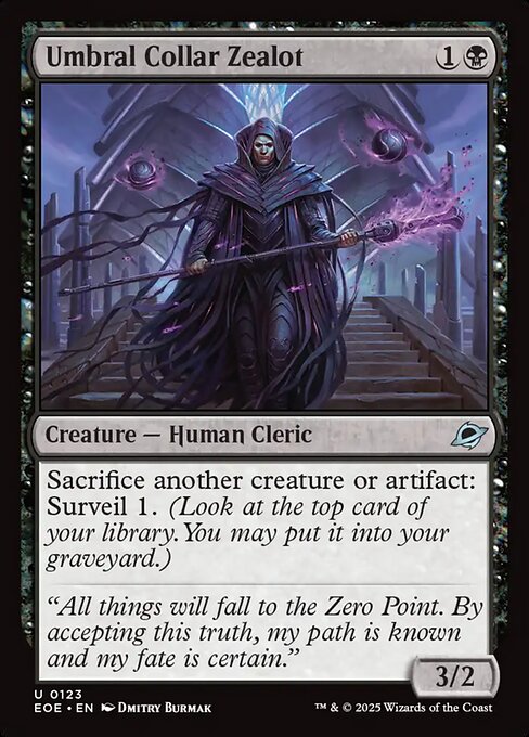 Umbral Collar Zealot - FOIL
