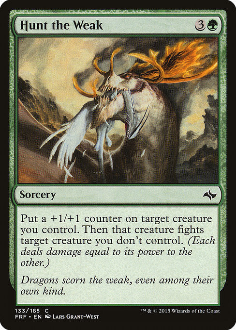 Hunt the Weak - FOIL