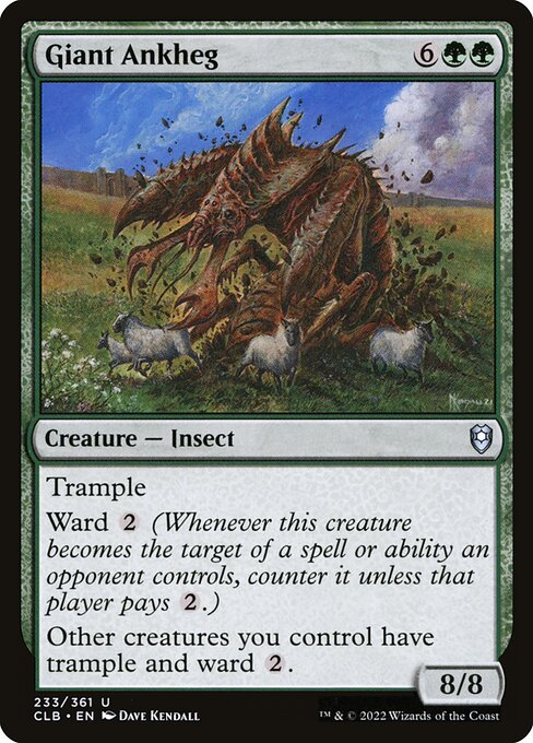 Giant Ankheg - FOIL