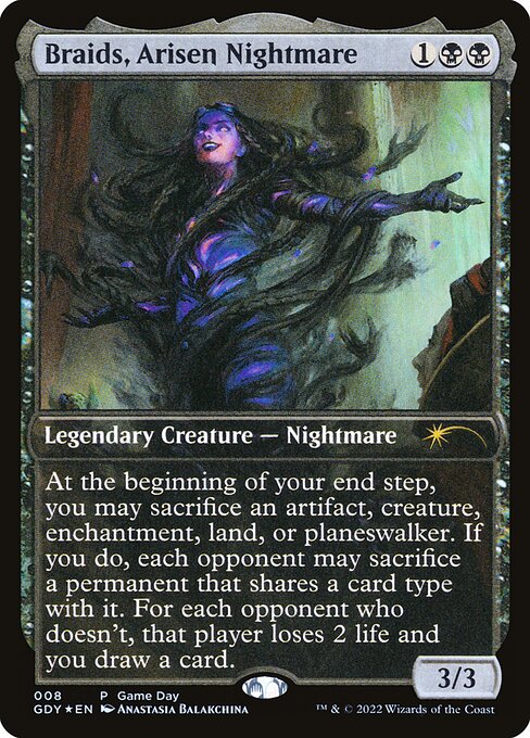 Braids, Arisen Nightmare - FOIL