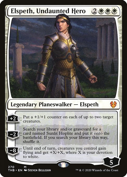 Elspeth, Undaunted Hero - FOIL