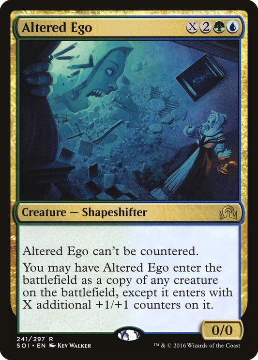 This Is An Image Of The Magic The Gathering Card Altered Ego From The Set Innistrad Remastered - Designed By Artist Kev Walker