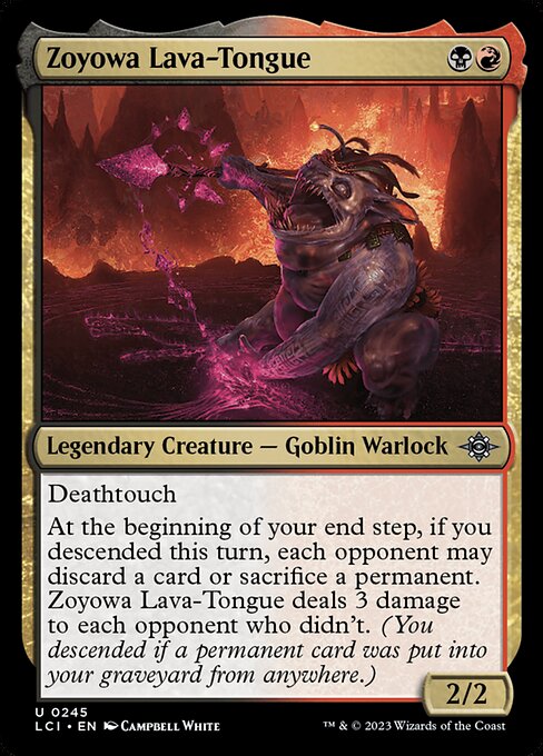 Zoyowa Lava-Tongue - FOIL