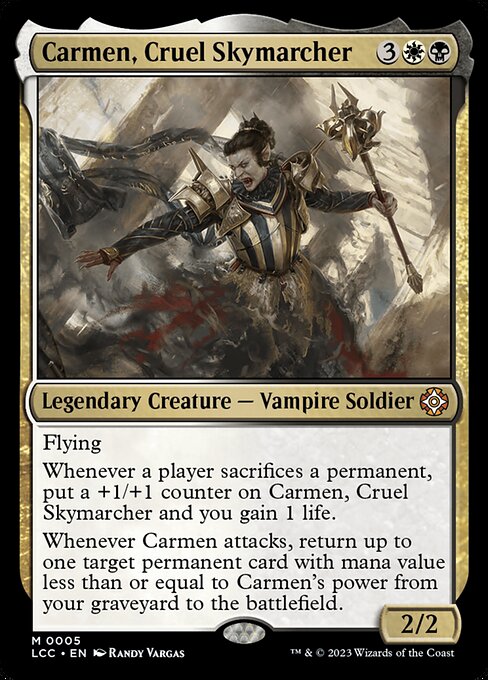Carmen, Cruel Skymarcher - FOIL